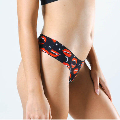 The Blood Suckers | Vampire Lips Seamless Thong