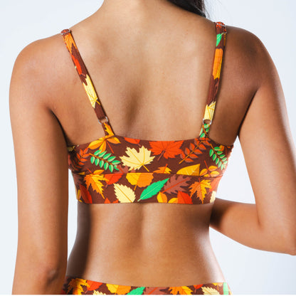 The Acorn Hoard | Fall Leaves Bralette