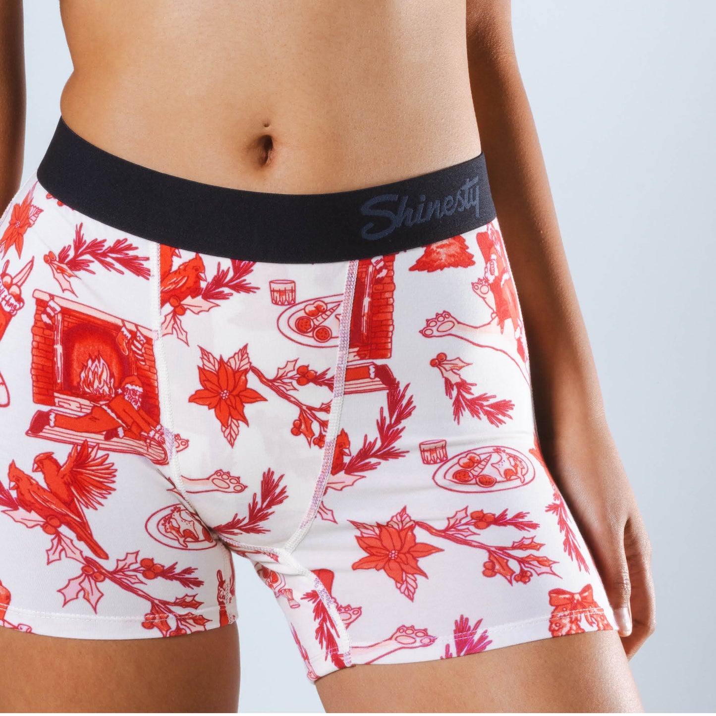 The Santa Slays | Christmas Toile Women’s Boxers