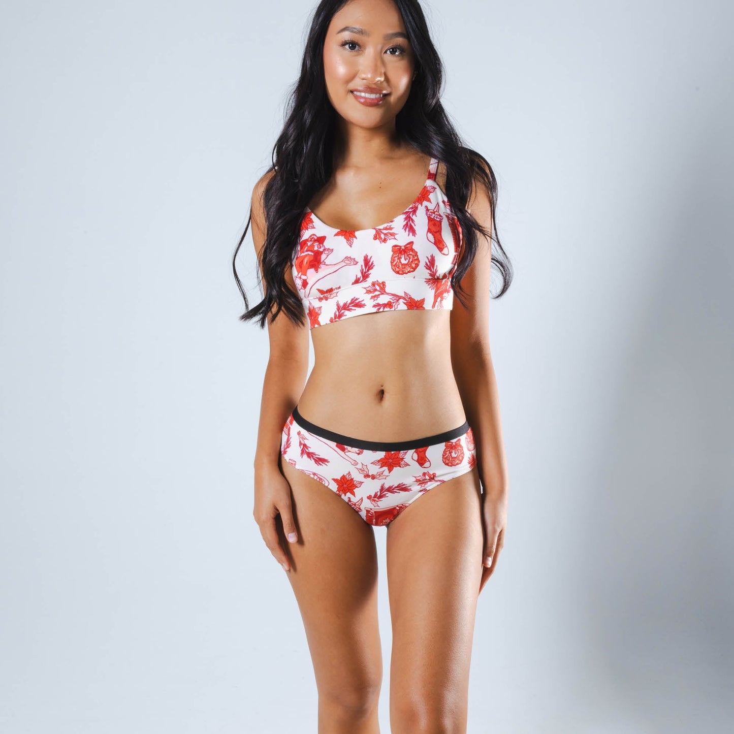 The Santa Slays | Christmas Toile Cheeky Underwear