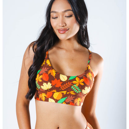 The Acorn Hoard | Fall Leaves Bralette