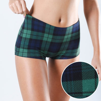 The Black Watch | Tartan Plaid Modal Boyshort Underwear