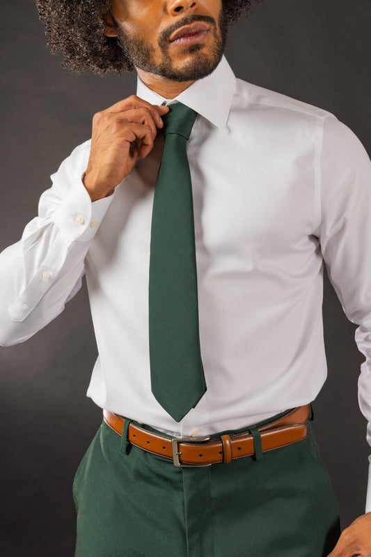 The Holiday Ham | Dark Green Tie