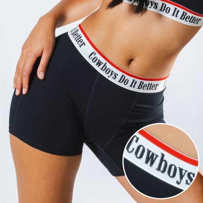 The Cowboys Do It Better | Black Shinesty x Diamond Cross Ranch Women’s Boxers