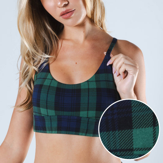 The Black Watch | Tartan Plaid Bralette