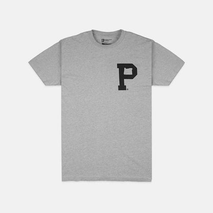 Soft-Blend Rose City "P" Tee - Grey