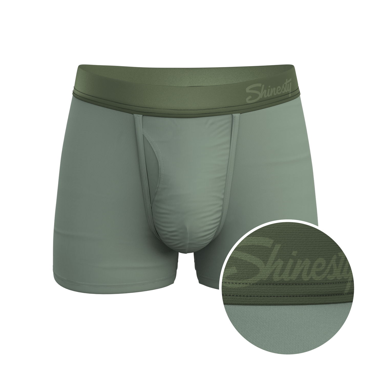 The Manzanilla | Olive Green Ball Hammock® Pouch Trunks Underwear