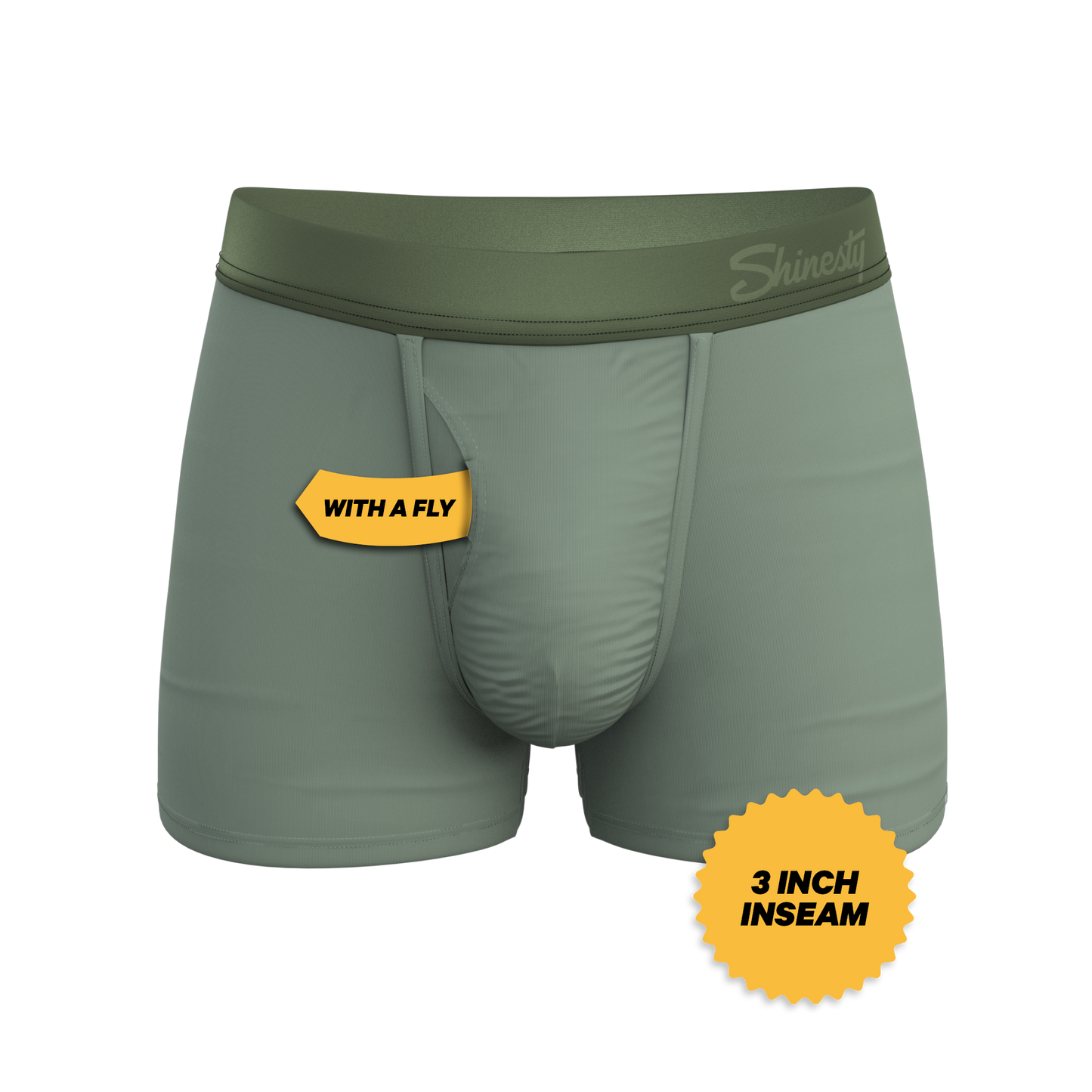 The Manzanilla | Olive Green Ball Hammock® Pouch Trunks Underwear