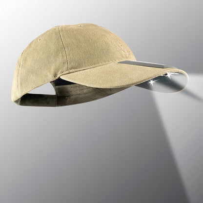 POWERCAP 15/00 Solar Cotton LED Lighted Hats