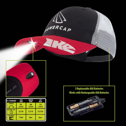 POWERCAP 2.0 Mike Iaconelli Pro Series Fishing LED Lighted Headlamp Hat