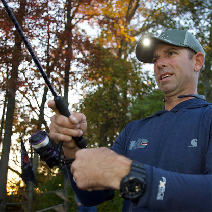 POWERCAP 2.0 Mike Iaconelli Pro Series Fishing LED Lighted Headlamp Hat