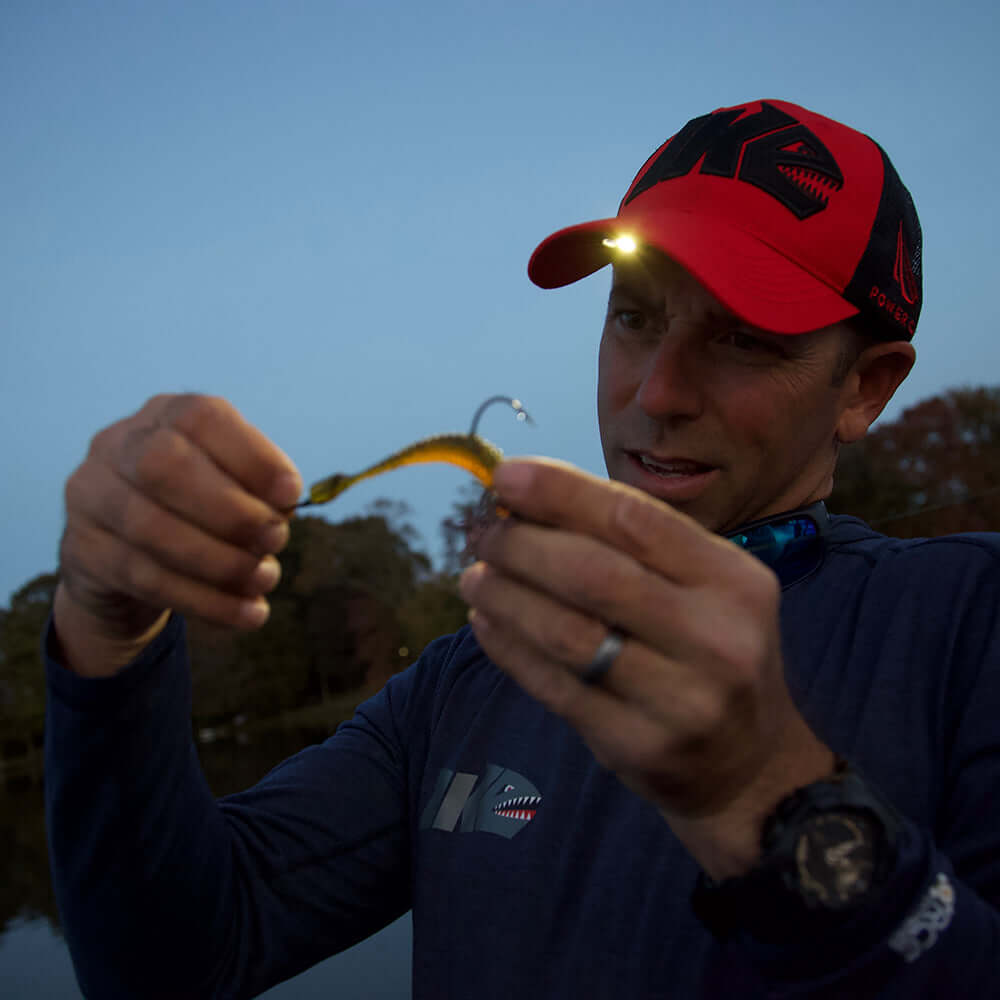 POWERCAP 2.0 Mike Iaconelli Pro Series Fishing LED Lighted Headlamp Hat