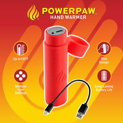 POWERPAW 501 IP67 Waterproof Rechargeable Electric Hand Warmer