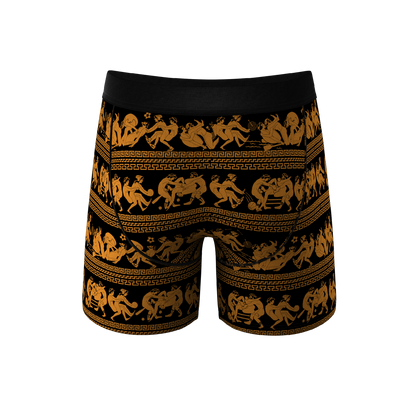 The Ancient Twister | Ancient Vase Orgy Ball Hammock® Pouch Underwear With Fly