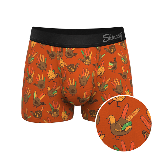 The Party Fowl | Thanksgiving Turkey Ball Hammock® Pouch Trunks Underwear