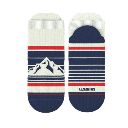 The Peaks | Mountain Heel Hammock™ Ankle Socks