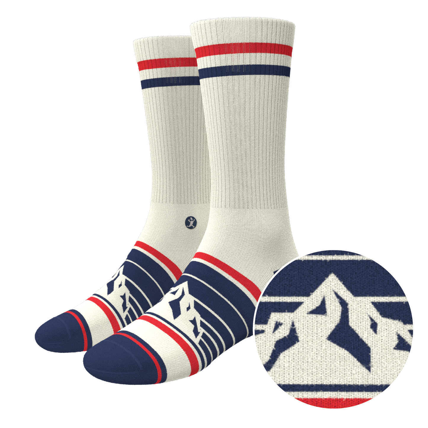 The Peaks | Mountain Heel Hammock™ Crew Socks