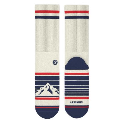 The Peaks | Mountain Heel Hammock™ Crew Socks