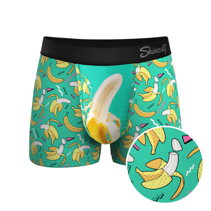 The Peel Deal | Retro Banana Ball Hammock® Pouch Trunks Underwear