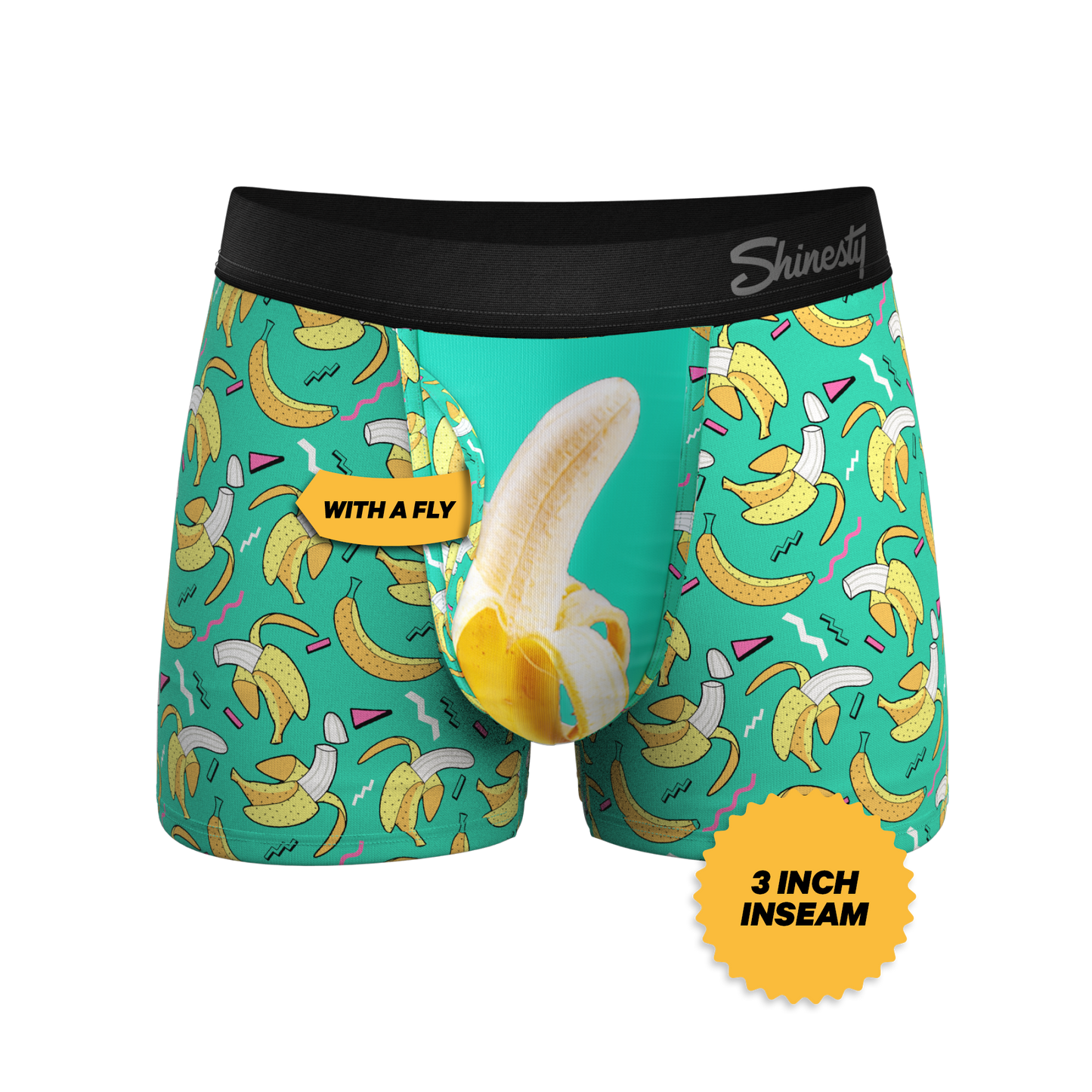 The Peel Deal | Retro Banana Ball Hammock® Pouch Trunks Underwear