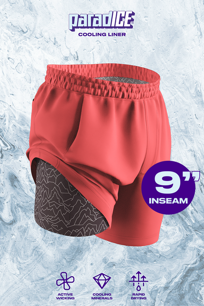 The Personal Record | Red Ball Hammock® 9 Inch Athletic Shorts