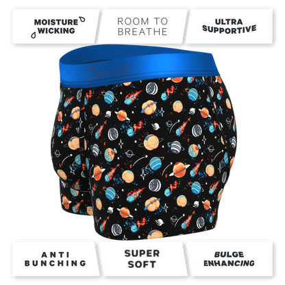 The Personal Space | Outer Space Ball Hammock® Pouch Trunks Underwear