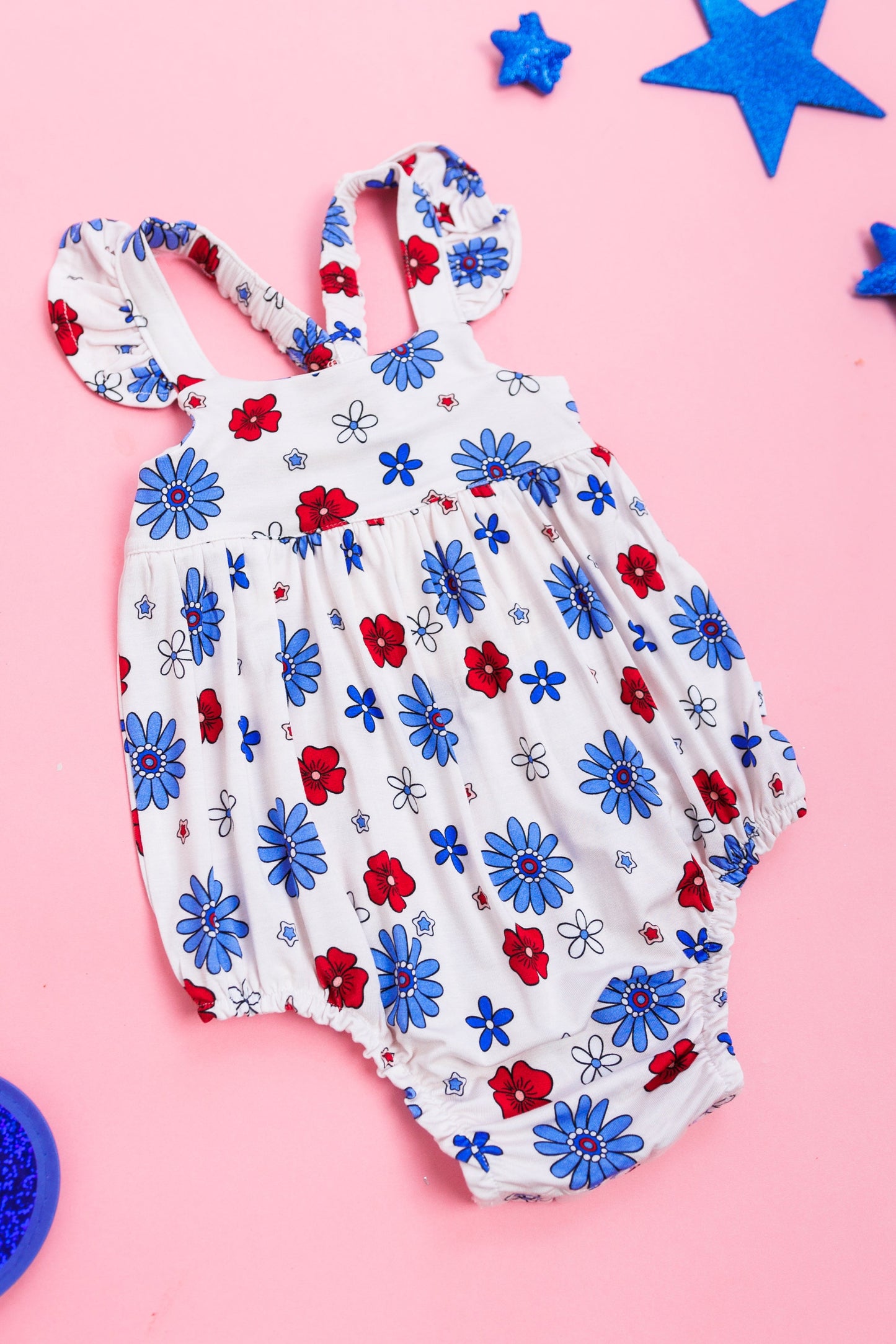 EXCLUSIVE FREEDOM BLOOMS DREAM BUBBLE ROMPER