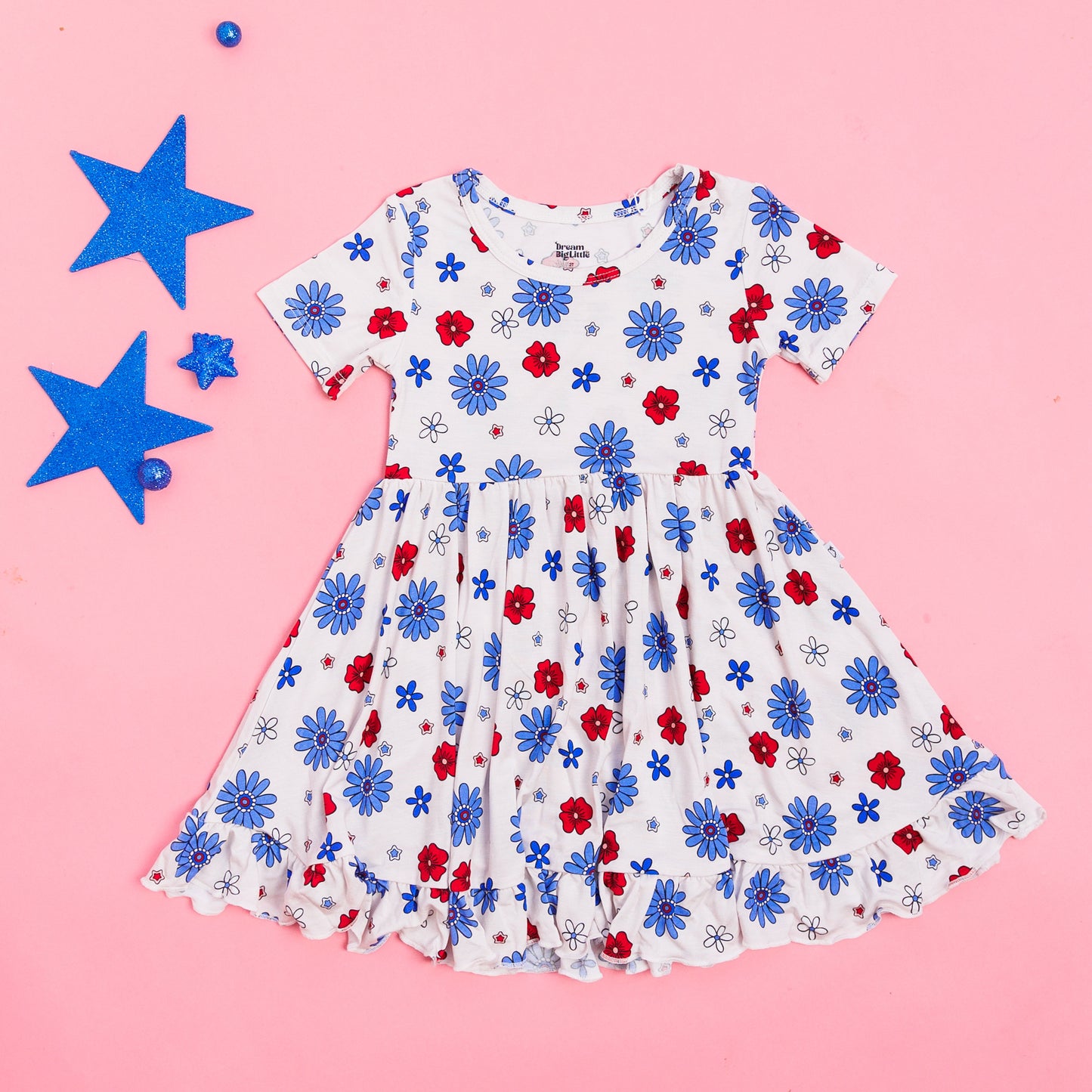 EXCLUSIVE FREEDOM BLOOMS DREAM RUFFLE DRESS