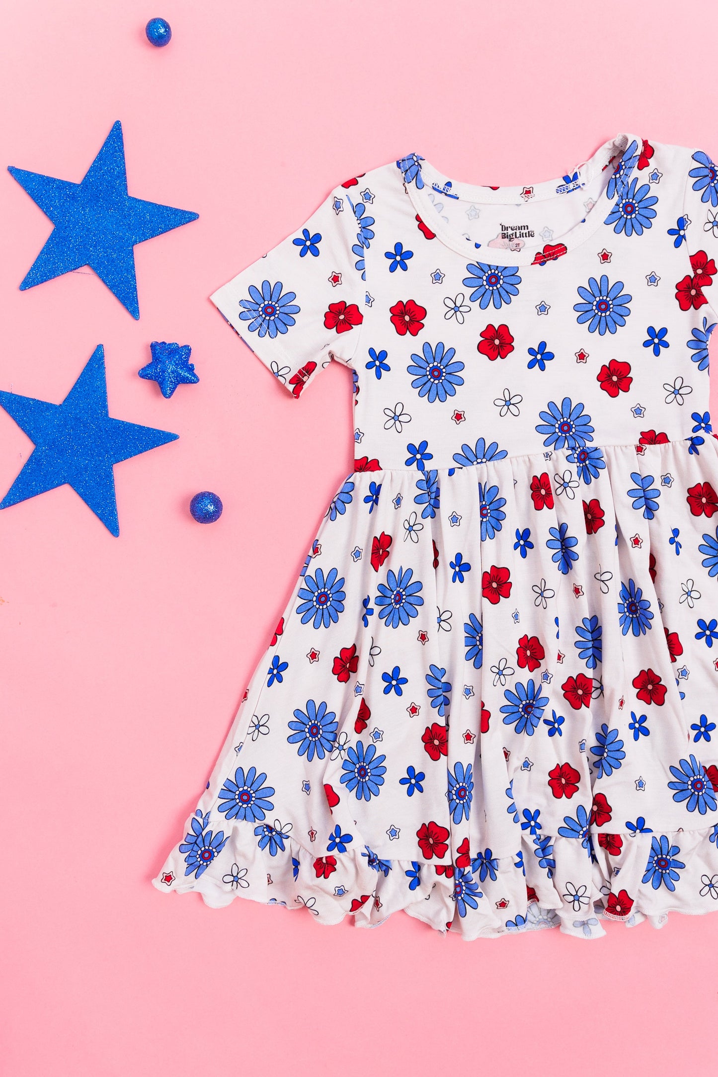 EXCLUSIVE FREEDOM BLOOMS DREAM RUFFLE DRESS