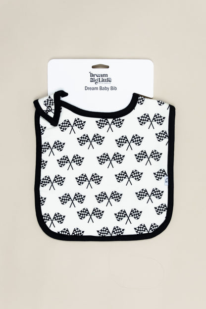 RACE DAY DREAM BABY BIB