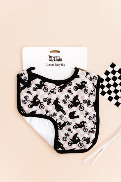 MOTOCROSS DREAM BABY BIB