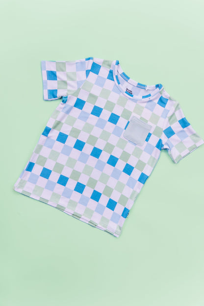 HIGH TIDE CHECKERS DREAM POCKET TEE