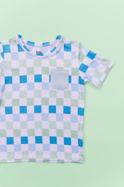 HIGH TIDE CHECKERS DREAM POCKET TEE