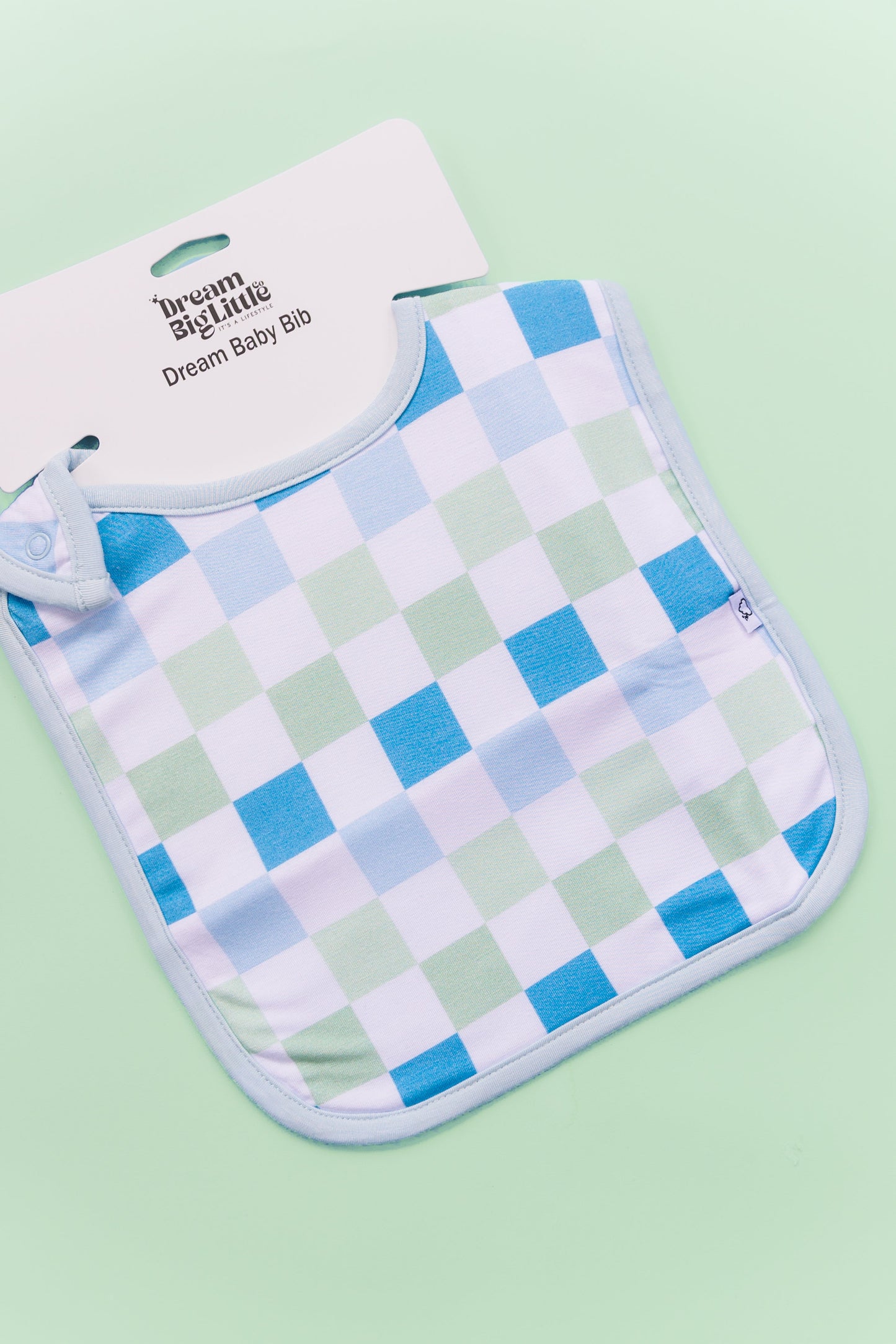 HIGH TIDE CHECKERS DREAM BABY BIB