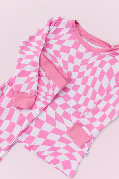 BUBBLEGUM WAVY CHECKERS DREAM SET