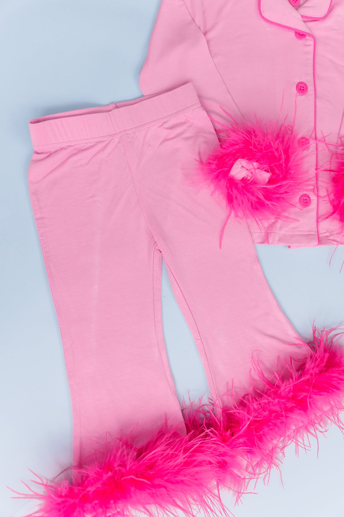 BUBBLEGUM GIRL’S FLARE FEATHERED DREAM SET