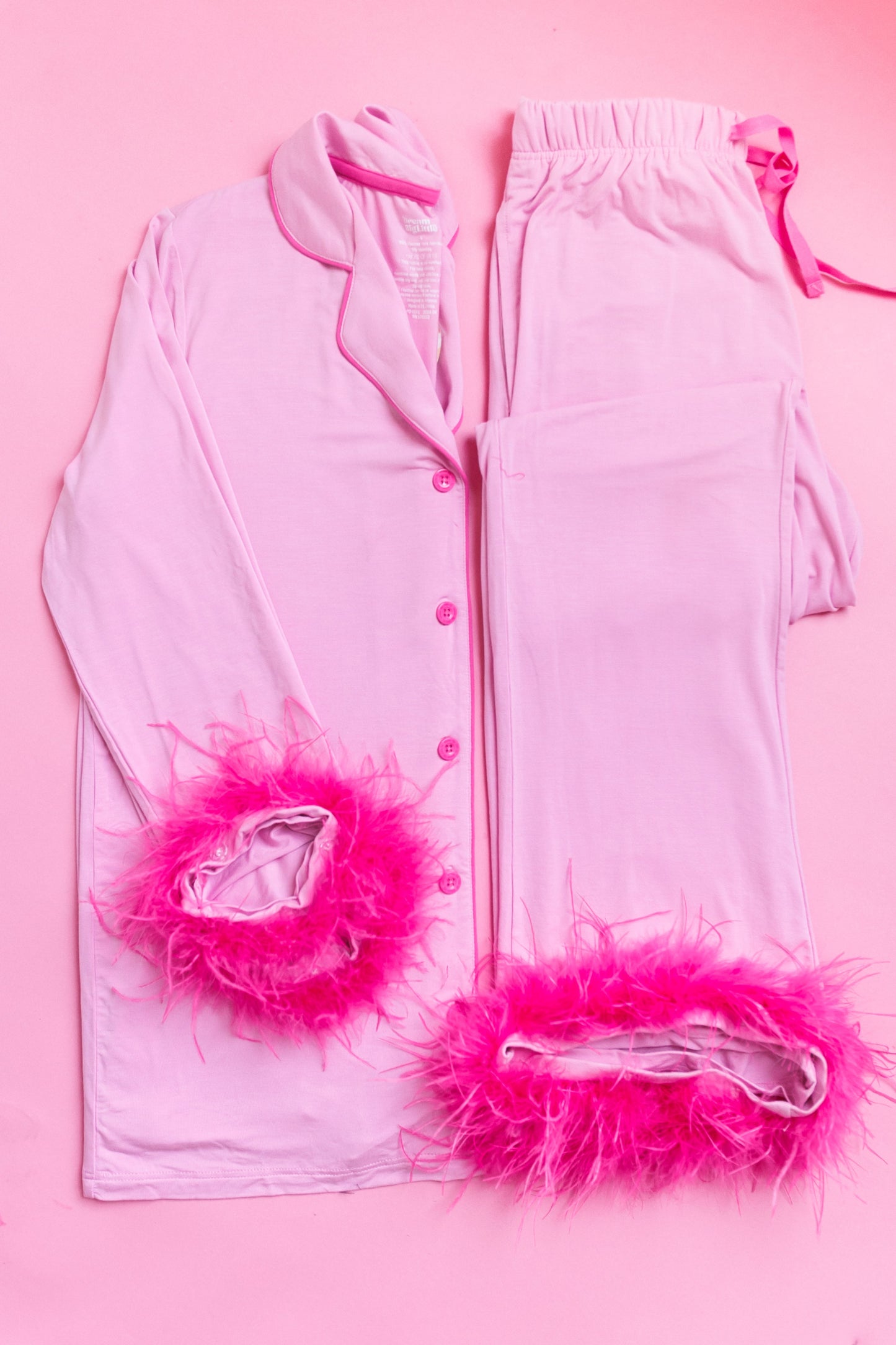 BUBBLEGUM FEATHERED WOMEN'S DREAM SET