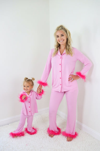 BUBBLEGUM GIRL’S FLARE FEATHERED DREAM SET