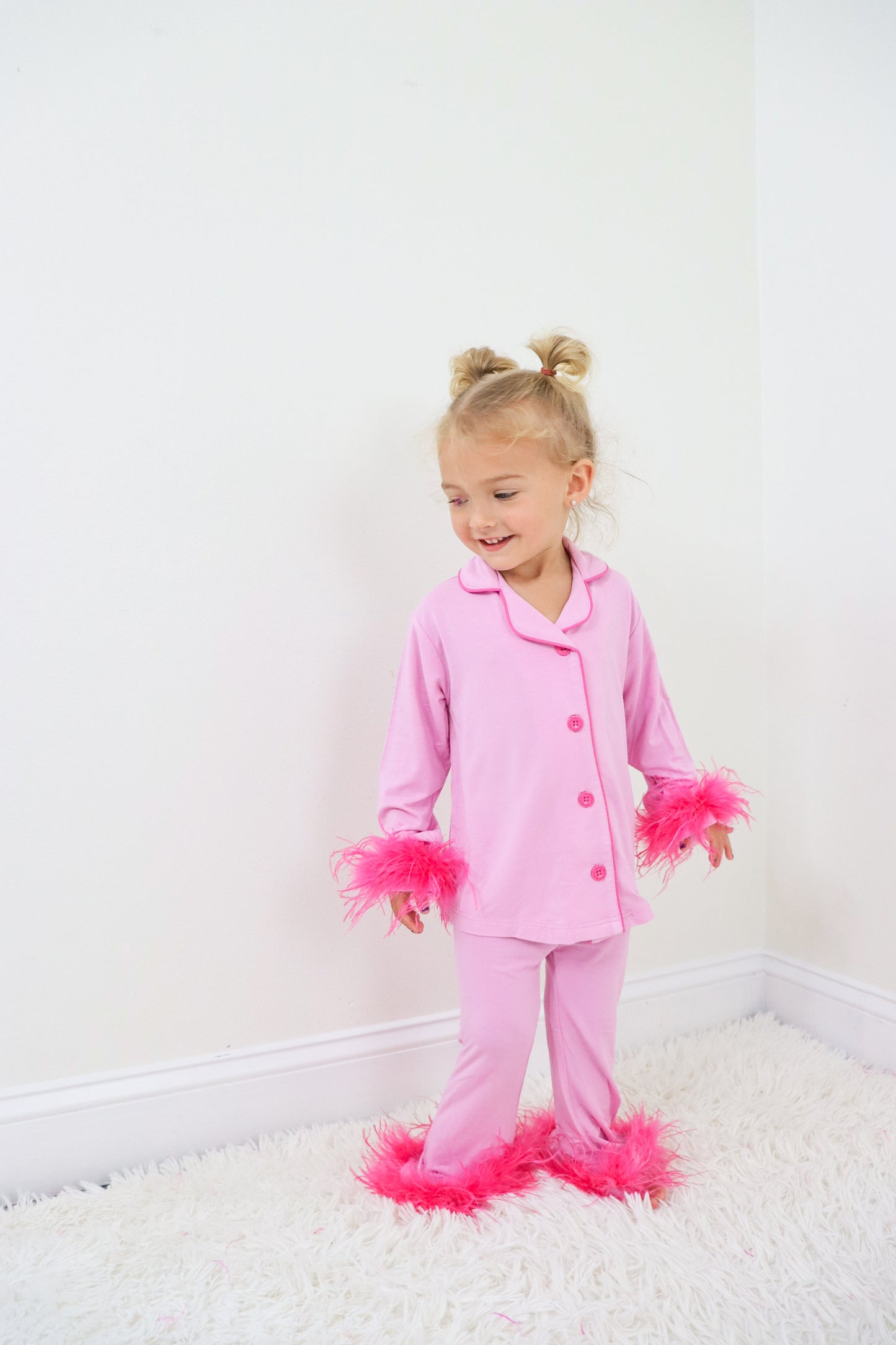 BUBBLEGUM GIRL’S FLARE FEATHERED DREAM SET