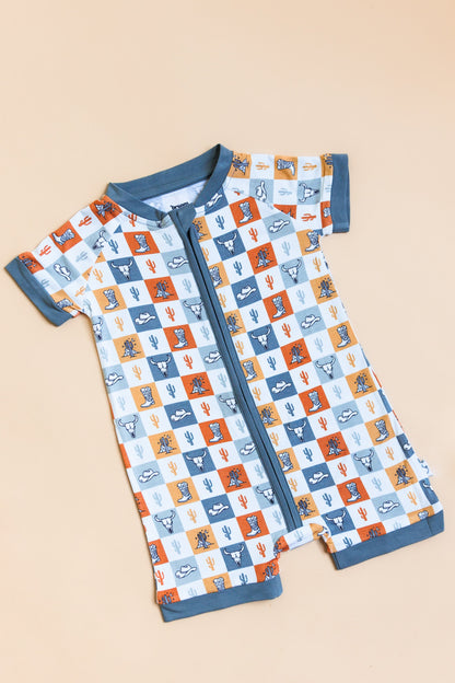 WILD WEST CHECKERS DREAM SHORTIE