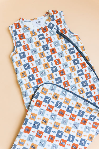 WILD WEST CHECKERS DREAM SLEEP SACK