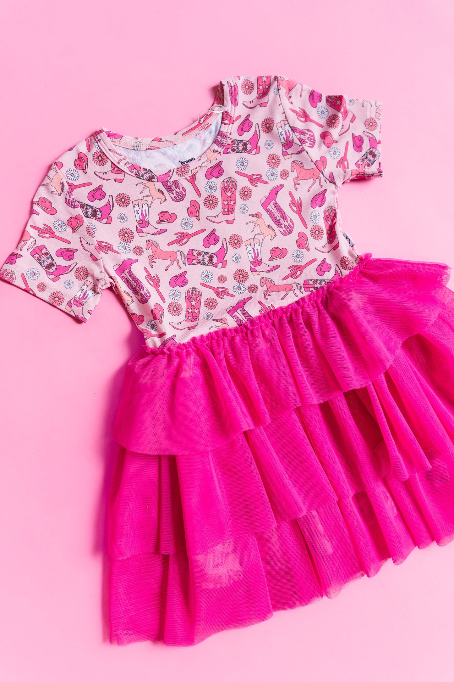 STAY WILD COWGIRL DREAM TUTU DRESS