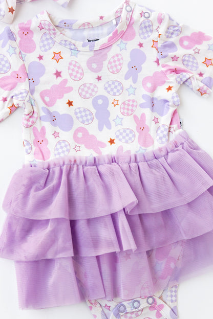 COTTON TAIL CUTIE DREAM TUTU BODYSUIT DRESS