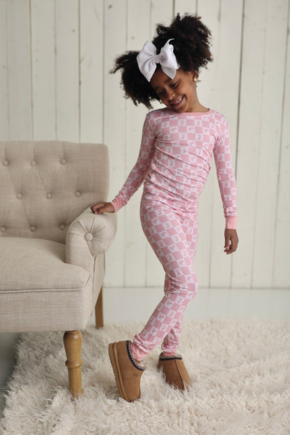 HOPPITY BLUSH CHECKERS DREAM SET