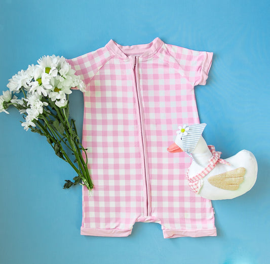 TAFFY PINK GINGHAM DREAM SHORTIE