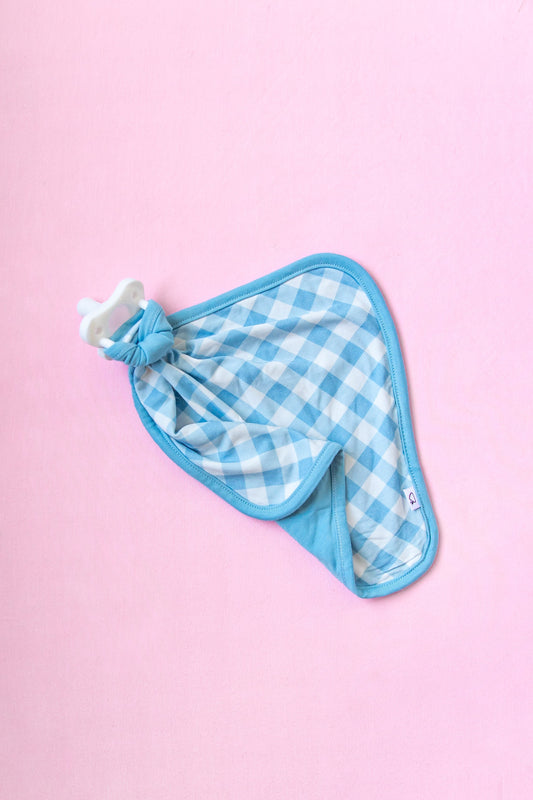 SKY BLUE GINGHAM DREAM LOVEY