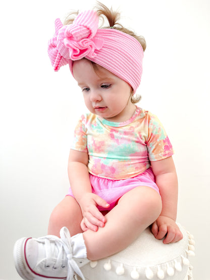 RAINBOW CLOUDS DREAM TUTU BODYSUIT DRESS