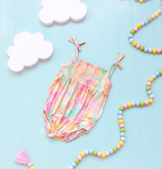 RAINBOW CLOUDS DREAM BUBBLE ROMPER