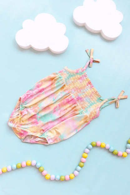 RAINBOW CLOUDS DREAM BUBBLE ROMPER