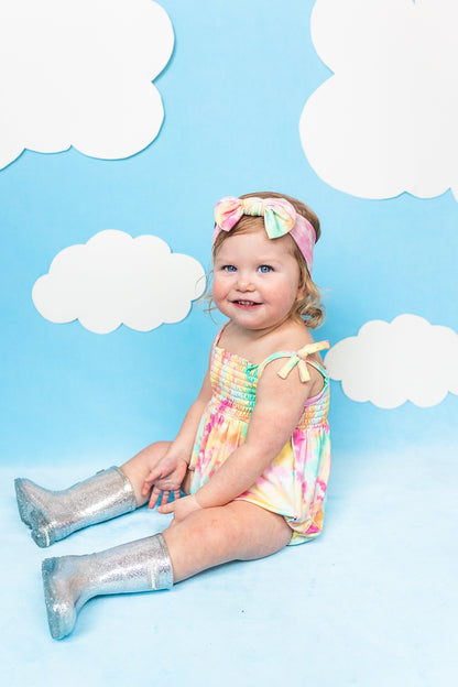 RAINBOW CLOUDS DREAM BUBBLE ROMPER